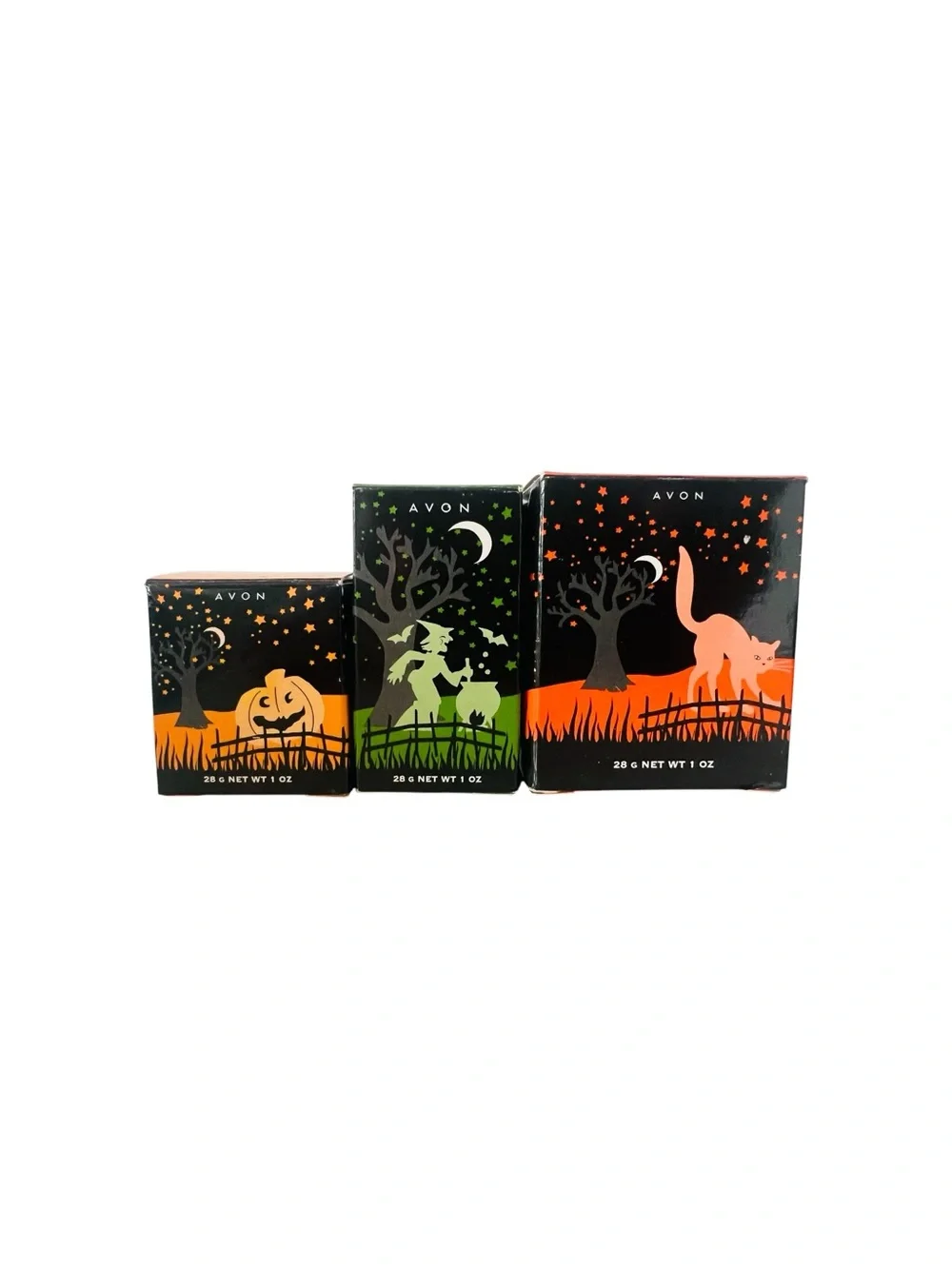 Vintage Avon Halloween Soap Set (3 Pieces) - 2003